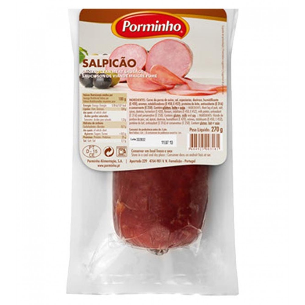 PORMINHO Salpicão 270Grs Cx. 12