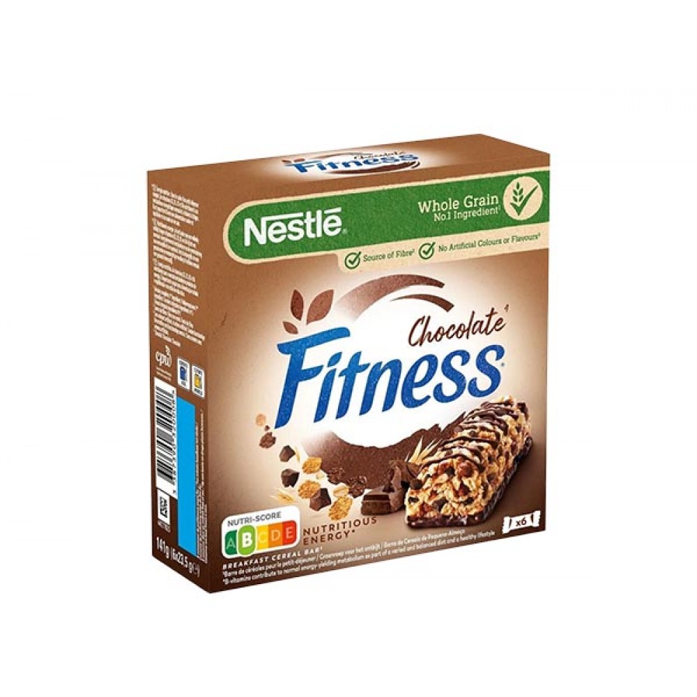 NESTLÉ Barra de Cereais FITNESS C/Chocolate 141Grs Cx. 16