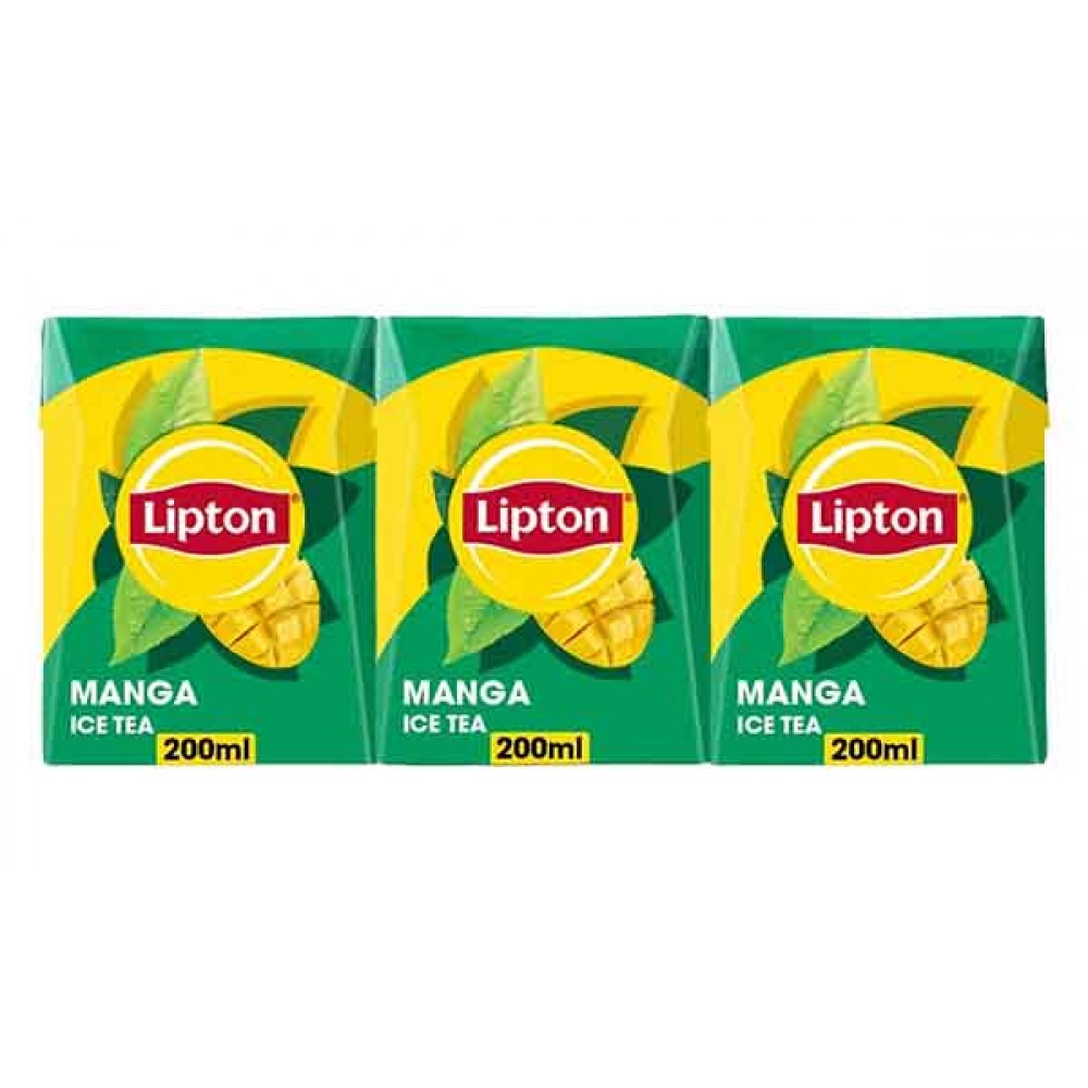 LIPTON Ice Tea Manga Pack 3x200ml Cx. 8