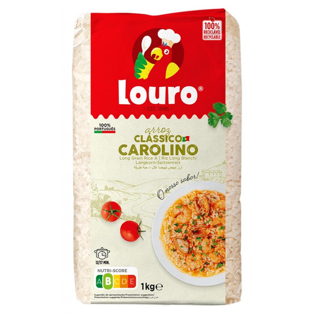 LOURO Arroz Carolino 1Kg Emb. 12
