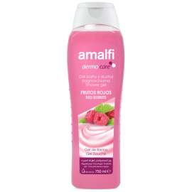 AMALFI Dermo Care Gel de Banho Frutos Vermelhos 750Ml Cx. 16