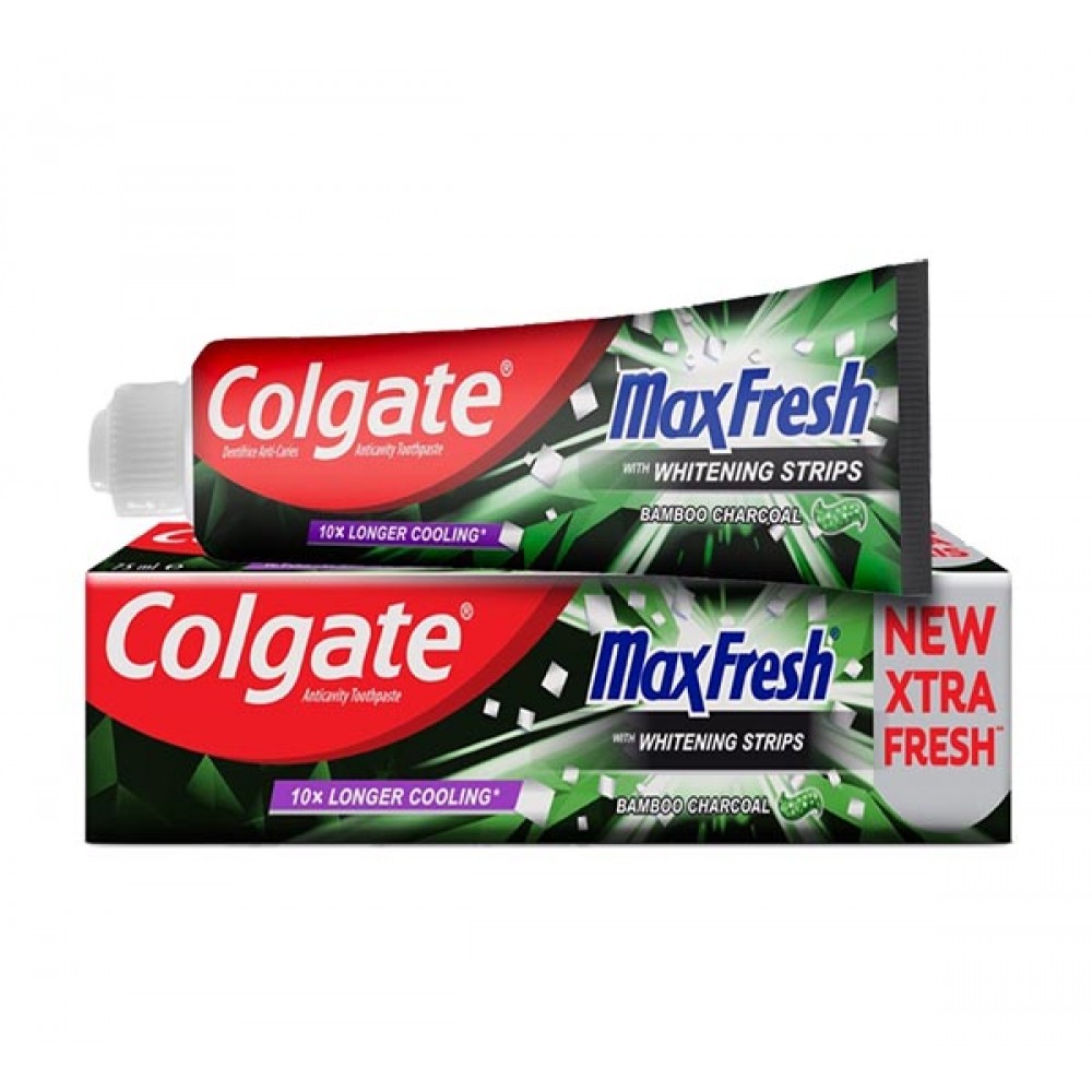 COLGATE D. Max Fresh Bambú e Carvão 100 ml Cx. 48 COLGATE D. Max Fresh Bambú e Carvão 100 ml Cx. 48