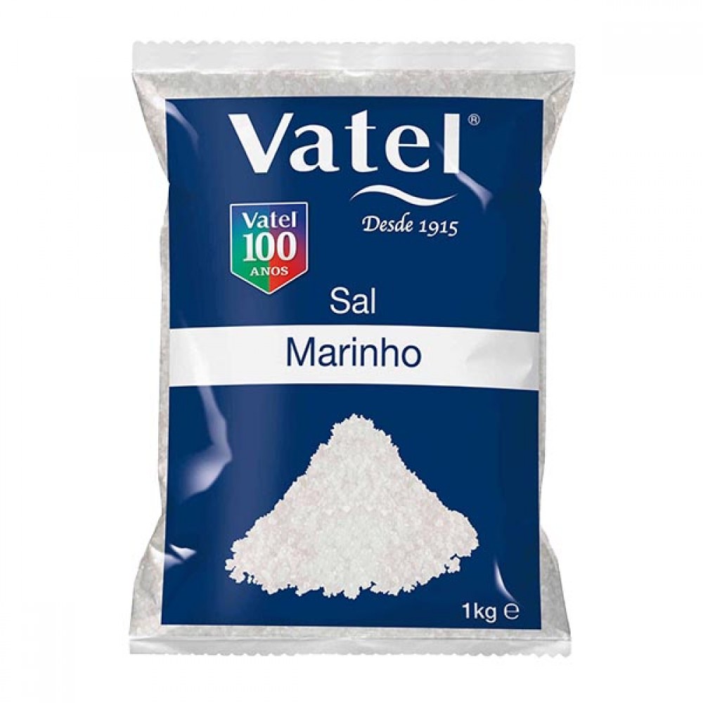 VATEL Sal Marinho Grosso 1 Kg Cx. 20