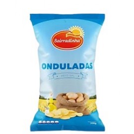 BAIRRADINHA Batata Frita Ondulada 180Grs Cx.20