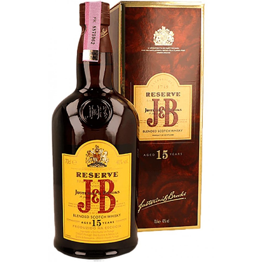 J&B 15 Whisky 700ML Cx6