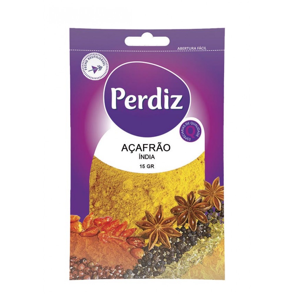 PERDIZ Açafrão das Índias 15Grs Cx. 12
