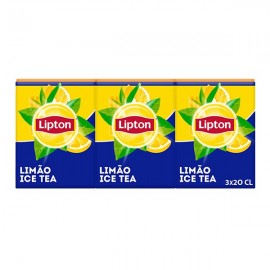LIPTON Ice Tea Limão Pack 3x200ml Cx. 8