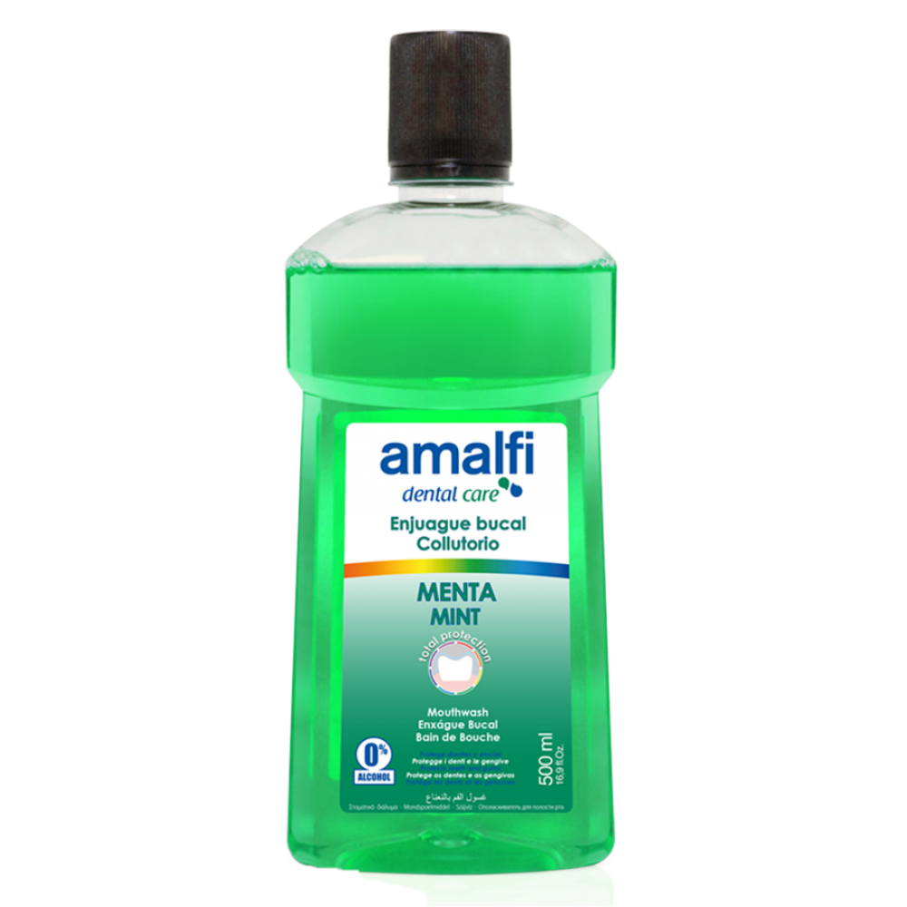 AMALFI Elixir Oral Menta 500Ml Cx. 16
