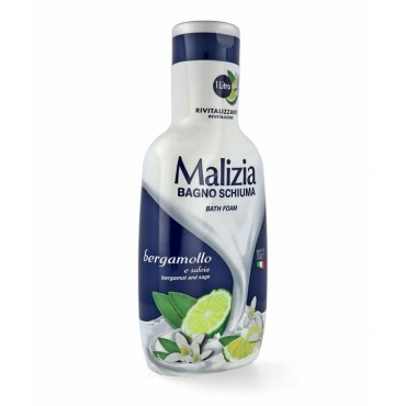 MALIZIA Gel Banho Bergamotta e Sálvia 1L Cx. 12