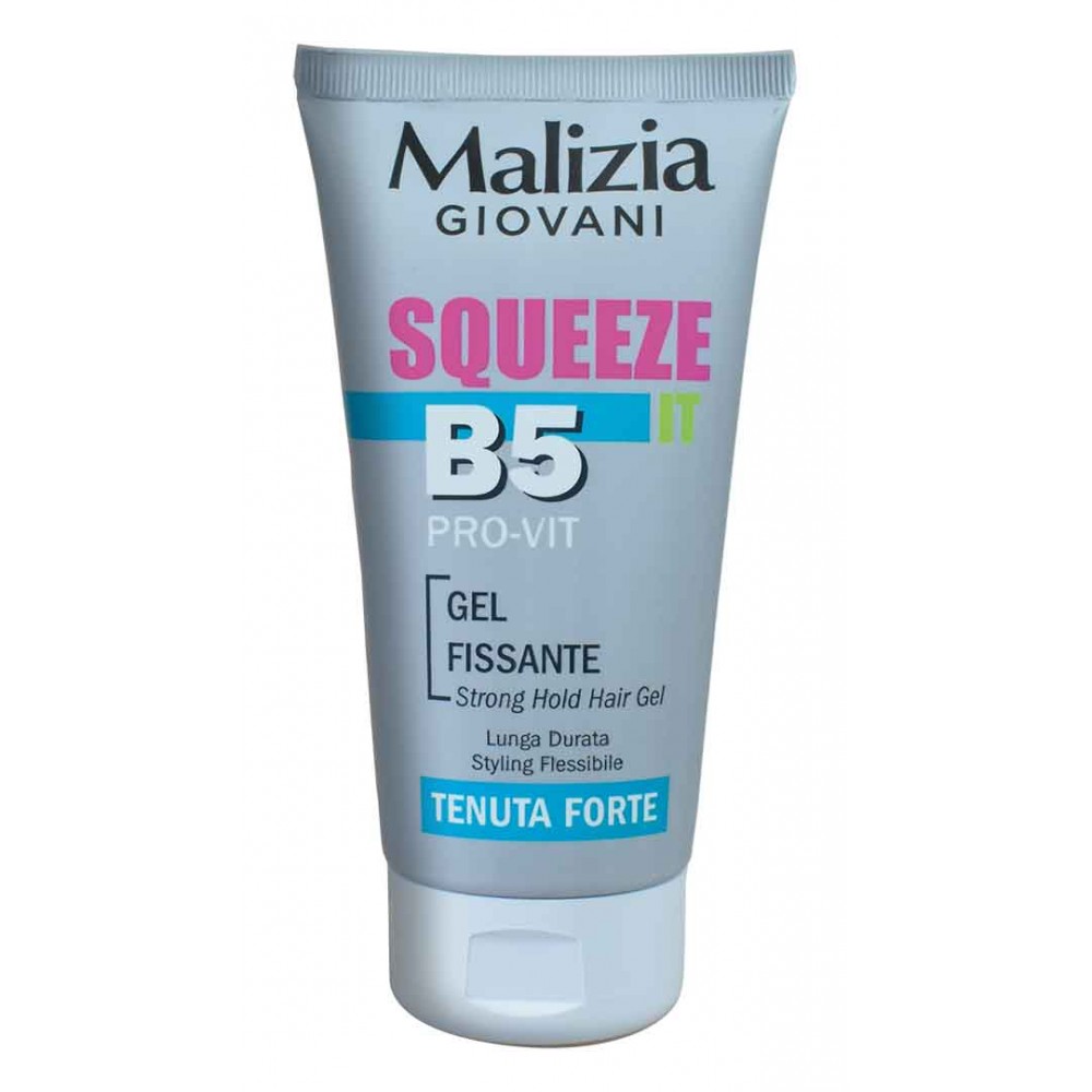 MALIZIA Gel P/Cabelo Fixação Forte 150 Ml Cx. 12