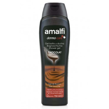AMALFI Dermo Care Gel de Banho Chocolate 750ml Cx. 16