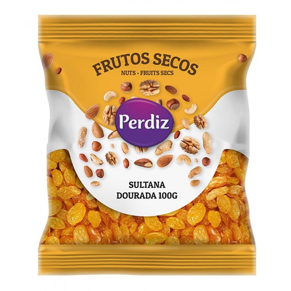 PERDIZ Sultana Dourada 100Grs Cx. 10