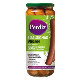 PERDIZ Salsicha Vegan 410 Grs Emb 5 Uni. Cx. 6