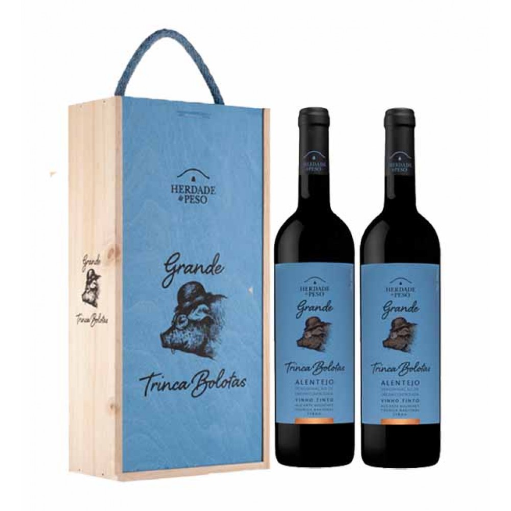 GRANDE TRINCA BOLOTAS Alentejo Tinto Pack 2x750 Ml Cx. 3