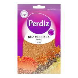 PERDIZ Noz Moscada Moída 50 Grs Cx. 15