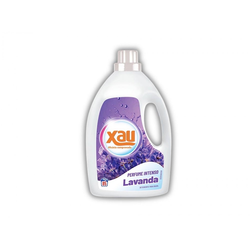 XAU Detergente Líquido Perfume Intenso Lavanda 85 Doses Cx. 4