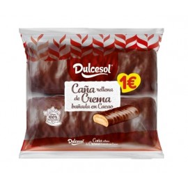 DULCESOL Canas de Chocolate 3uni 153grs Cx. 12