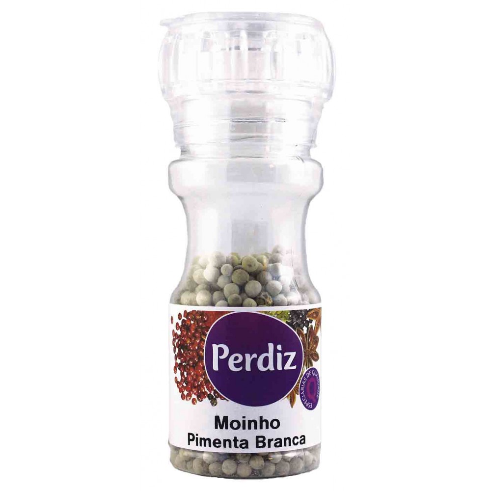 PERDIZ Moínho de Pimenta Branca 40 Grs Cx. 6