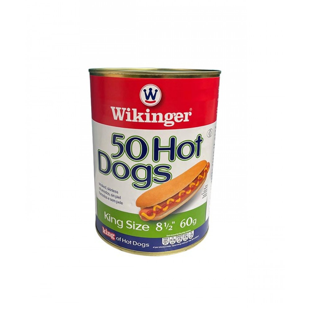WIKINGER Hot Dog 50 Uni 3kg
