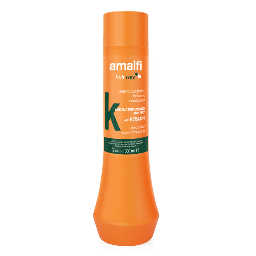 AMALFI Condicionador Anti-Frizz com Keratina 1L Cx. 8