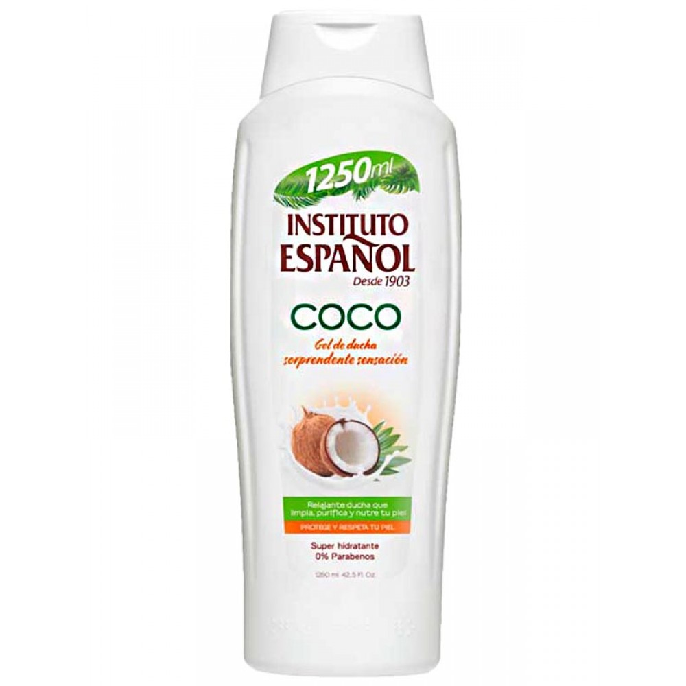 INSTITUTO ESPAÑOL Gel de Banho Coco 1250Ml Cx. 10 INSTITUTO ESPAÑOL Gel de Banho Coco 1250Ml Cx. 10