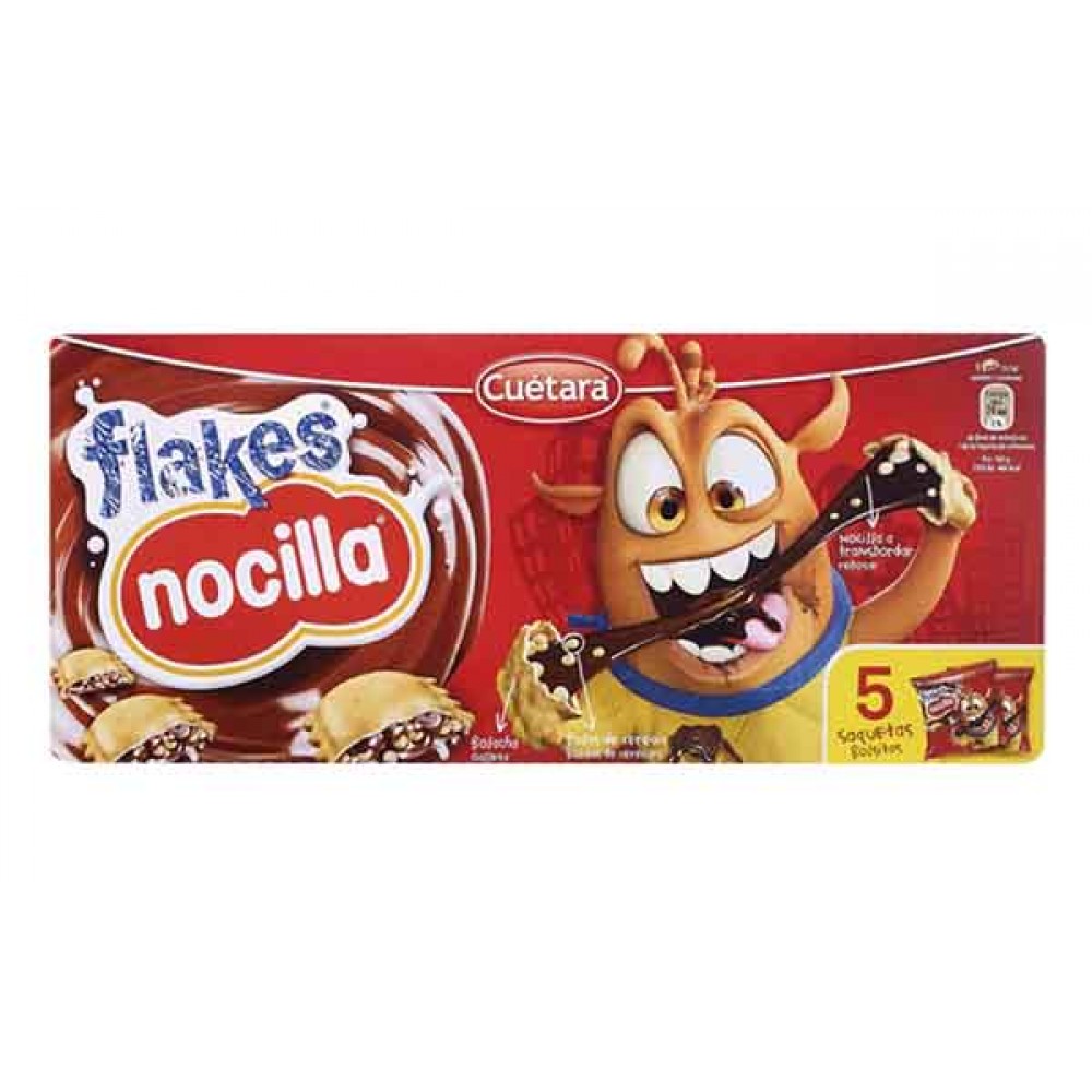 CUÉTARA Flakes Nocilla 175 Grs (5x35) Cx. 10