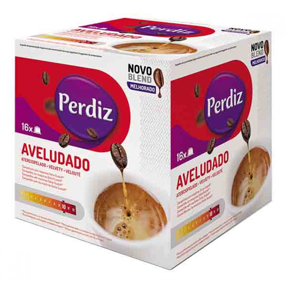 PERDIZ Cápsulas Café Comp. Dolce Gusto Aveludado 16 Un Cx. 6