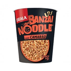 CIGALA Banzai Noodle Sabor a Camarão 67Grs Cx. 8