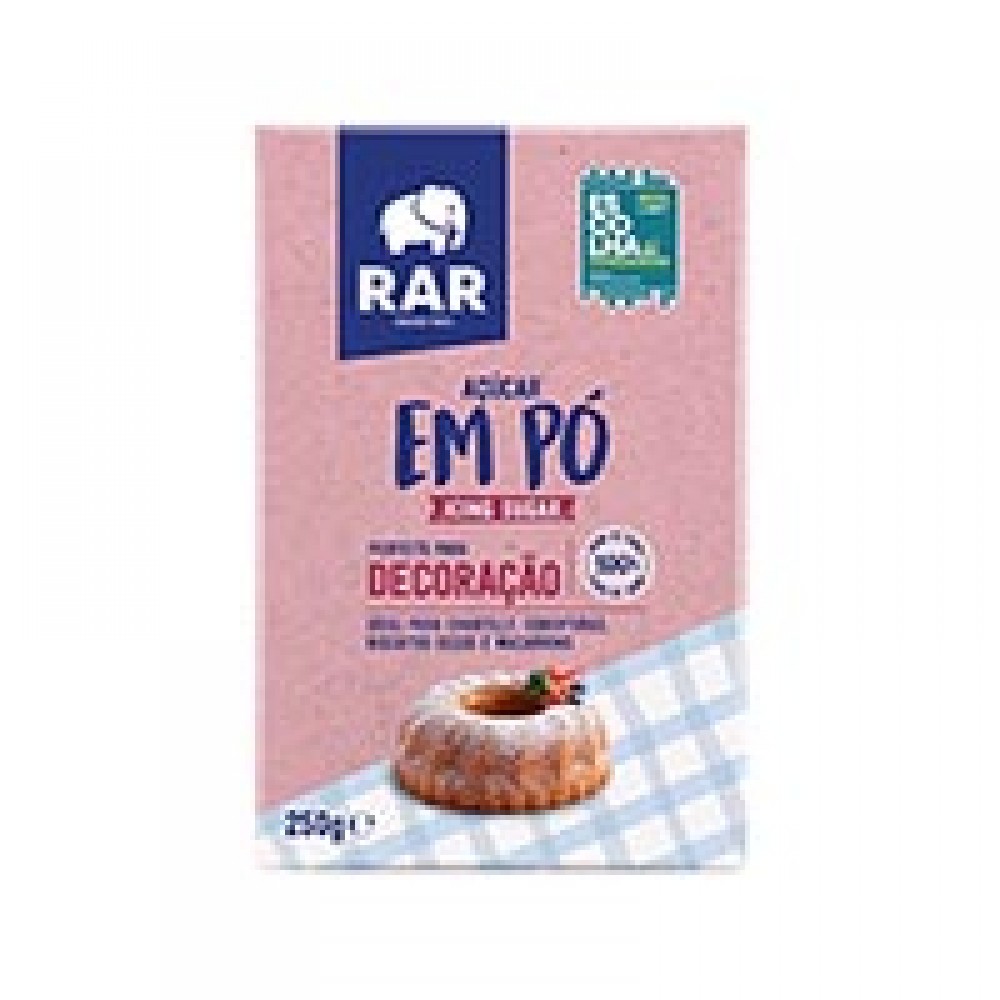 RAR Açúcar em Pó 250grs Cx. 16