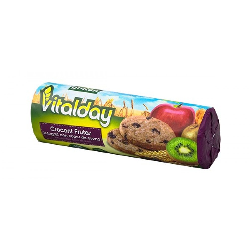 GULLON Vitalday Crocante Frutas e Fibra 300Grs Cx. 16