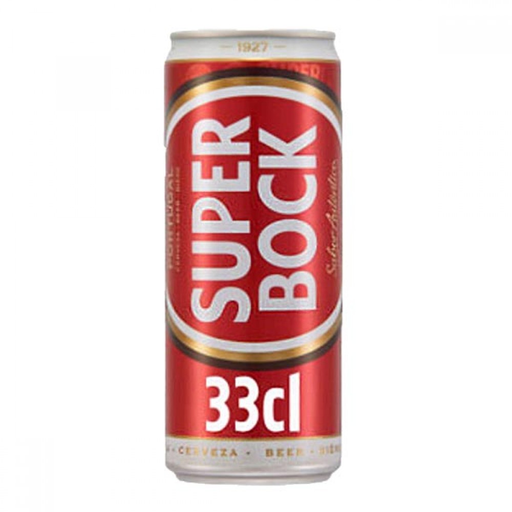 SUPER BOCK Cerveja Lata 33Cl Cx. 24
