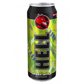 HELL Bebida Energética Maça Verde 500ml Cx. 12