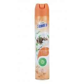 AT HOME Scents Ambientador Spray Sandalwood & Jasmine 400Ml Cx. 12