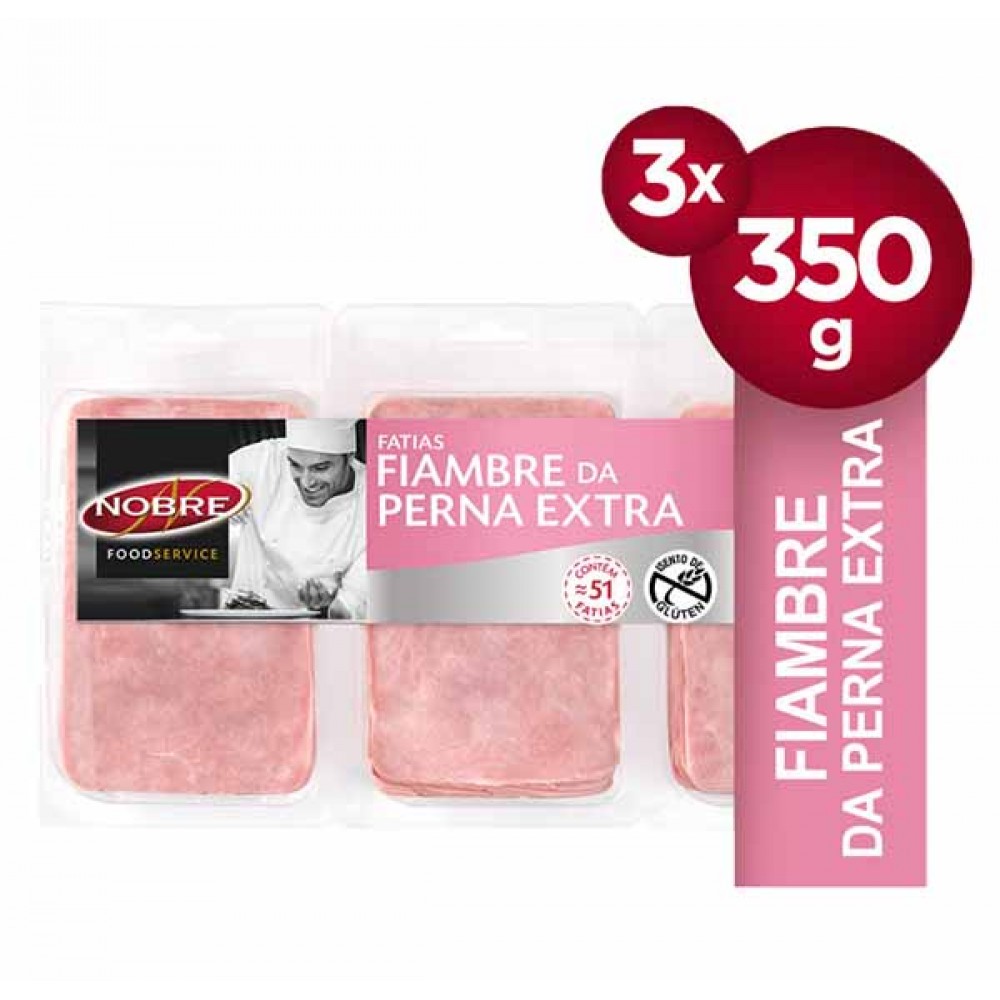 NOBRE Fiambre da Perna Extra 1050 Grs Cx. 3