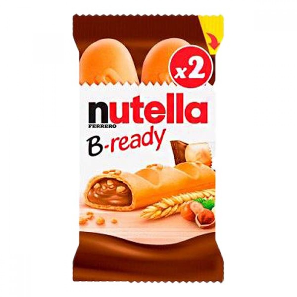 NUTELLA B-Ready Barritas de Chocolate 44Grs Pack 2