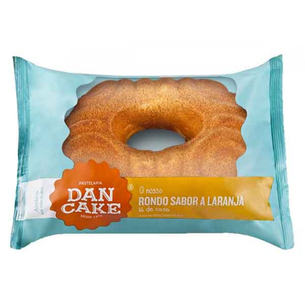 DAN CAKE Rondo Bolo Sabor a Laranja 400 Grs Cx. 6