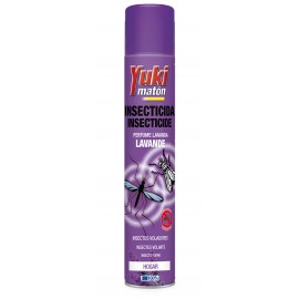 YUKI MATÓN Inseticida Spray Interiores Lavanda Insetos Voadores 750Ml Cx. 12