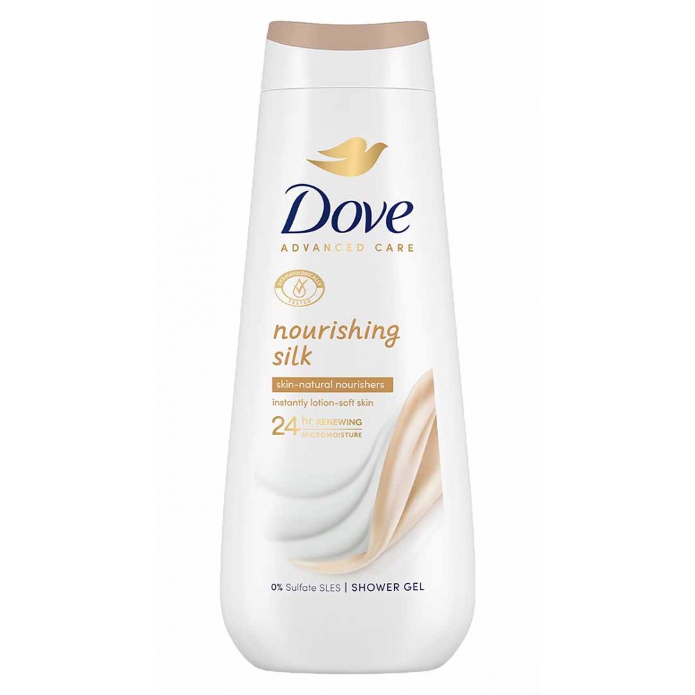 DOVE Gel de Banho Nourishing Silk 600Ml Cx. 12