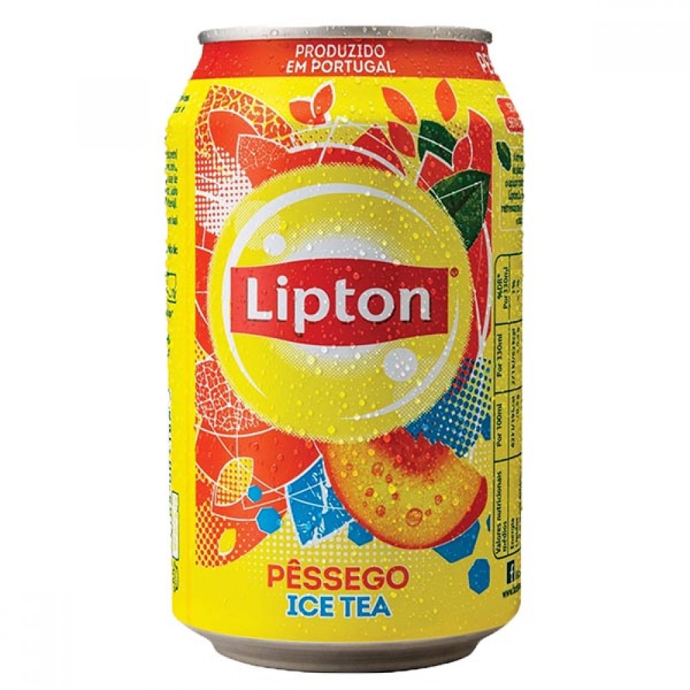 LIPTON Ice Tea Pêssego 330 Ml Cx. 24