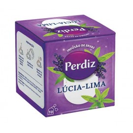 PERDIZ Chá de Lúcia-Lima 15 Grs (10 saquetas) Pack 12 Uni Cx. 8 Packs