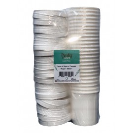 PERDIZ NATURA Taças de Papel p/ Sopa c/ Tampas 500Ml 25un. Cx.10
