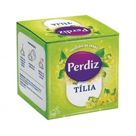 PERDIZ Chá de Tília 15 Grs (10 saquetas) Pack 12 Uni Cx. 8 Packs