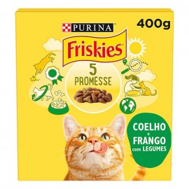 FRISKIES Gato Coelho Frango e Verduras 400Grs Cx.20