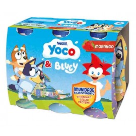 NESTLE Yoco Iogurte Líquido de Morango 6x85Ml Cx. 6