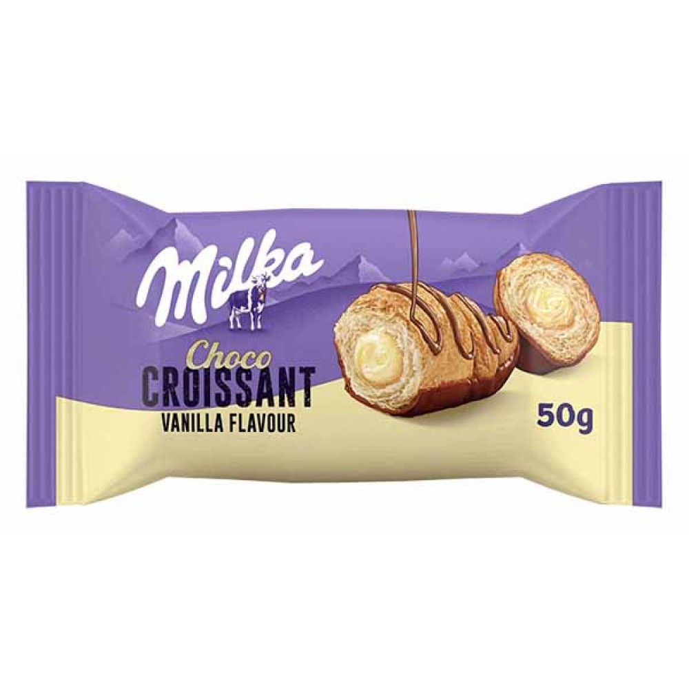 MILKA Choco Croissant Baunilha 50grs Cx. 14