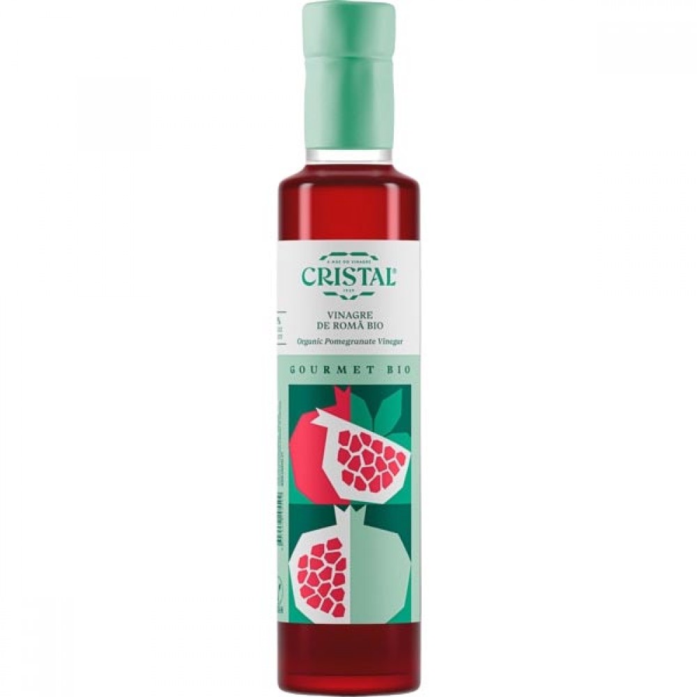CRISTAL Vinagre De Romã Bio 250ml Cx. 8