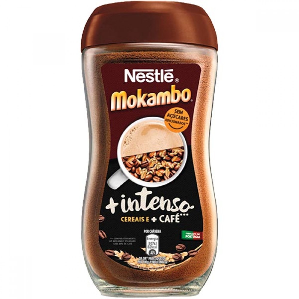 MOKAMBO Intenso Cereais e Café 175Grs Cx. 8