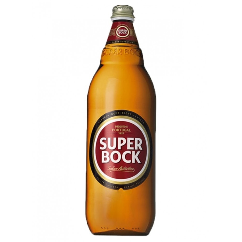 SUPER BOCK Cerveja 1L Cx 6