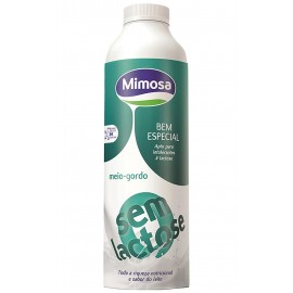 MIMOSA Leite Meio Gordo Sem Lactose 1L Pack 6