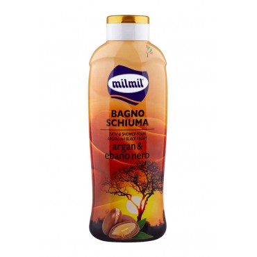 MILMIL Gel de Banho Argão & Ébano Preto 1000 Ml Cx. 12
